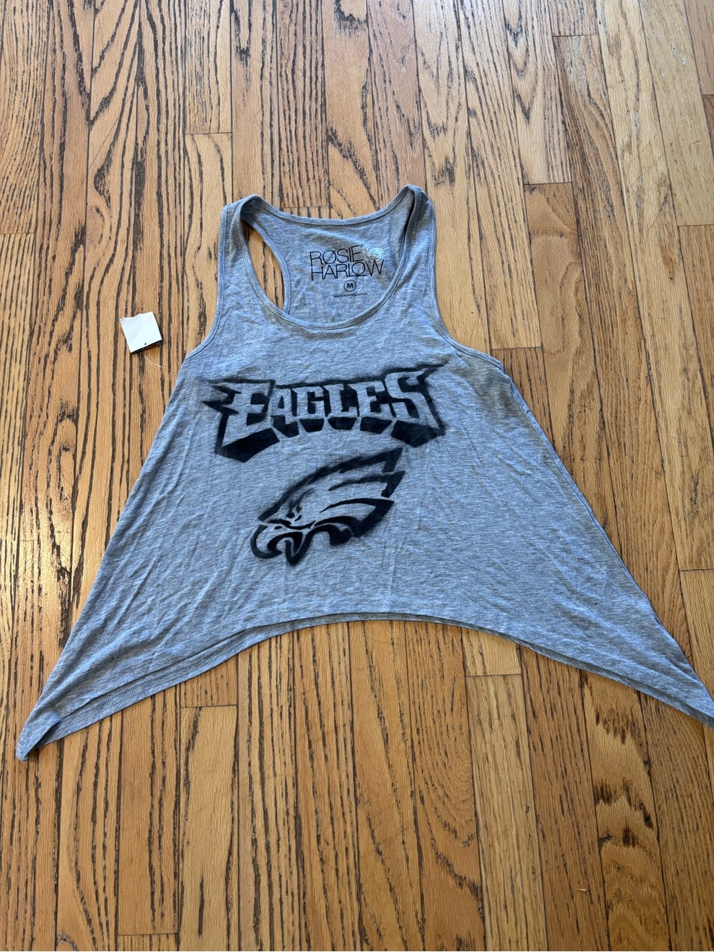 Rosie Harrow Gray Eagles Graphic Racerback Tank